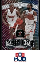 2019-20 Panini Illusions Dwyane Wade Career Lineage #10 Miami Heat