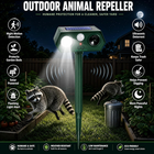 2026 Sonic Fortress Pro Deer Repellent Devices, Racoon Repellent Outdoor Squirre 711181572780