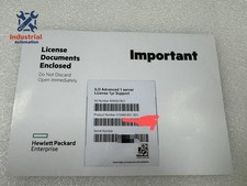 NEW HP 512485-B21 License iLO5 iLO4 iLO3 iLO2 Advanced 1 year Support