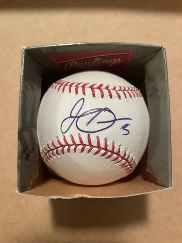 Jedd Gyorko Signed Autograph Baseball ROMLB Padres Cardinals