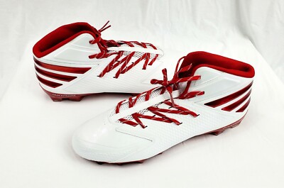 New Adidas Freak X Carbon Mid Football Cleats Red White 