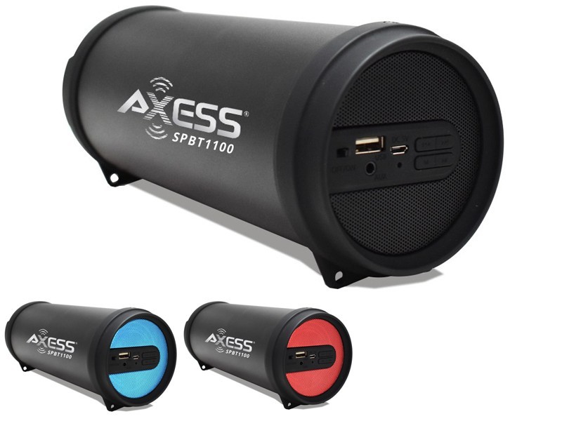 axess cylinder bluetooth speaker