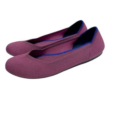 Rothy’s Flats around Almond Toe Berry Purple Damen 10 Halbschuhe geschlossener Schuh - Bild 2 von 10