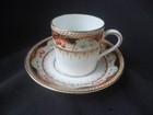 Vintage Antique Paragon Edwardian coffee cup & saucer demitasse bone china