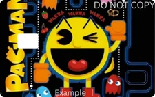 Pac-Man  Debit / Credit Card Skin Sticker Decal