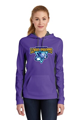 Ink Stitch Design Your Own Custom Printed Women Polyester Sport Wick Hoodies