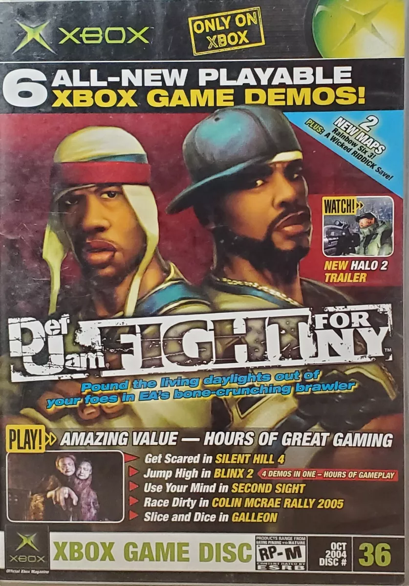 Official Xbox Magazine Demo Disc: Holiday 2004 #39 (Xbox) Pre-Owned –  Grumpy Bob's Emporium