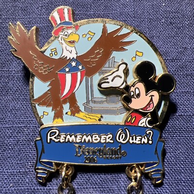 AMERICA SINGS Mickey Sam Remember When Disney Surprise Pin