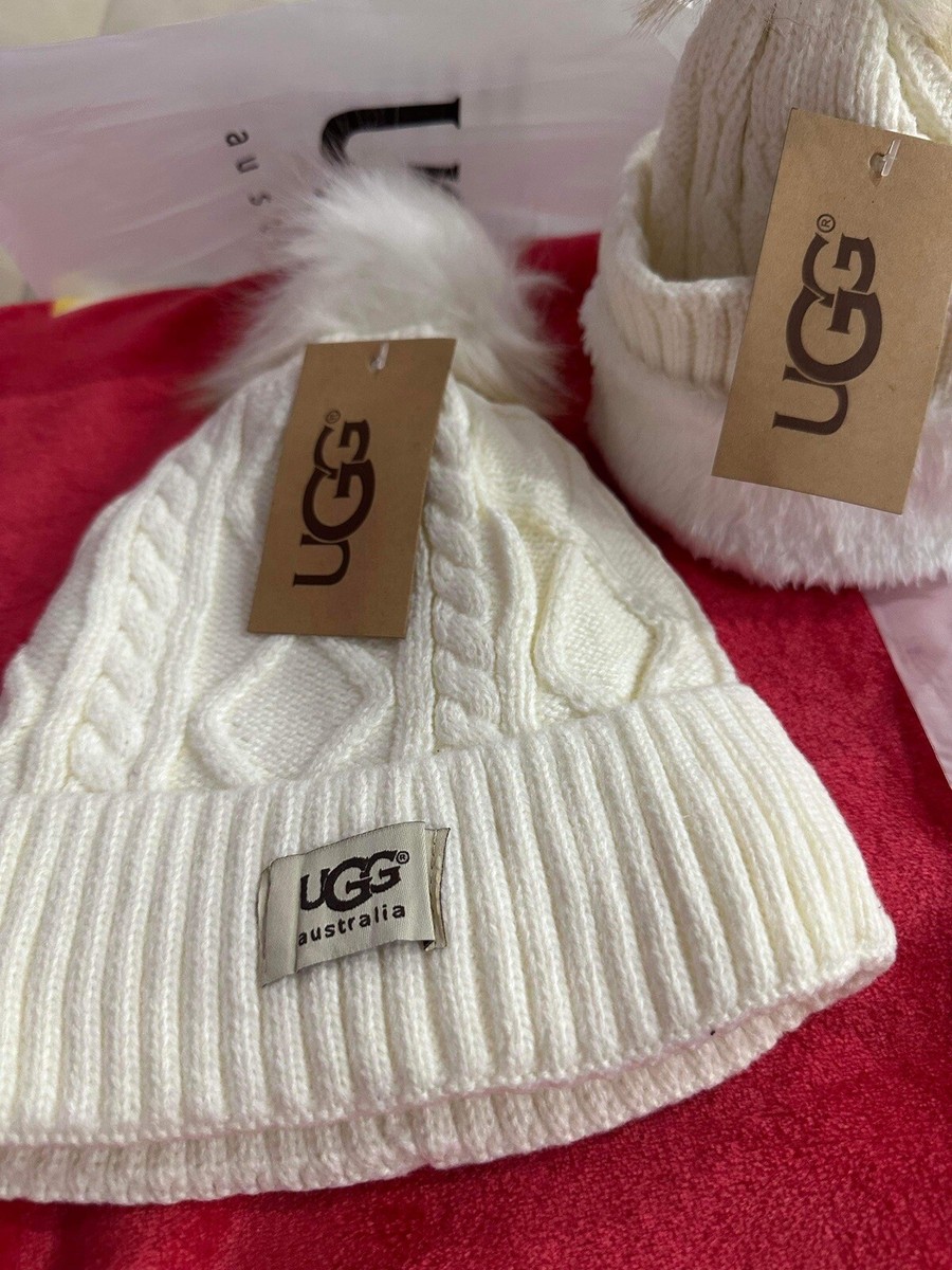 UGG Cable Knit Beanies One Size Fits Most New With Tags | eBay
