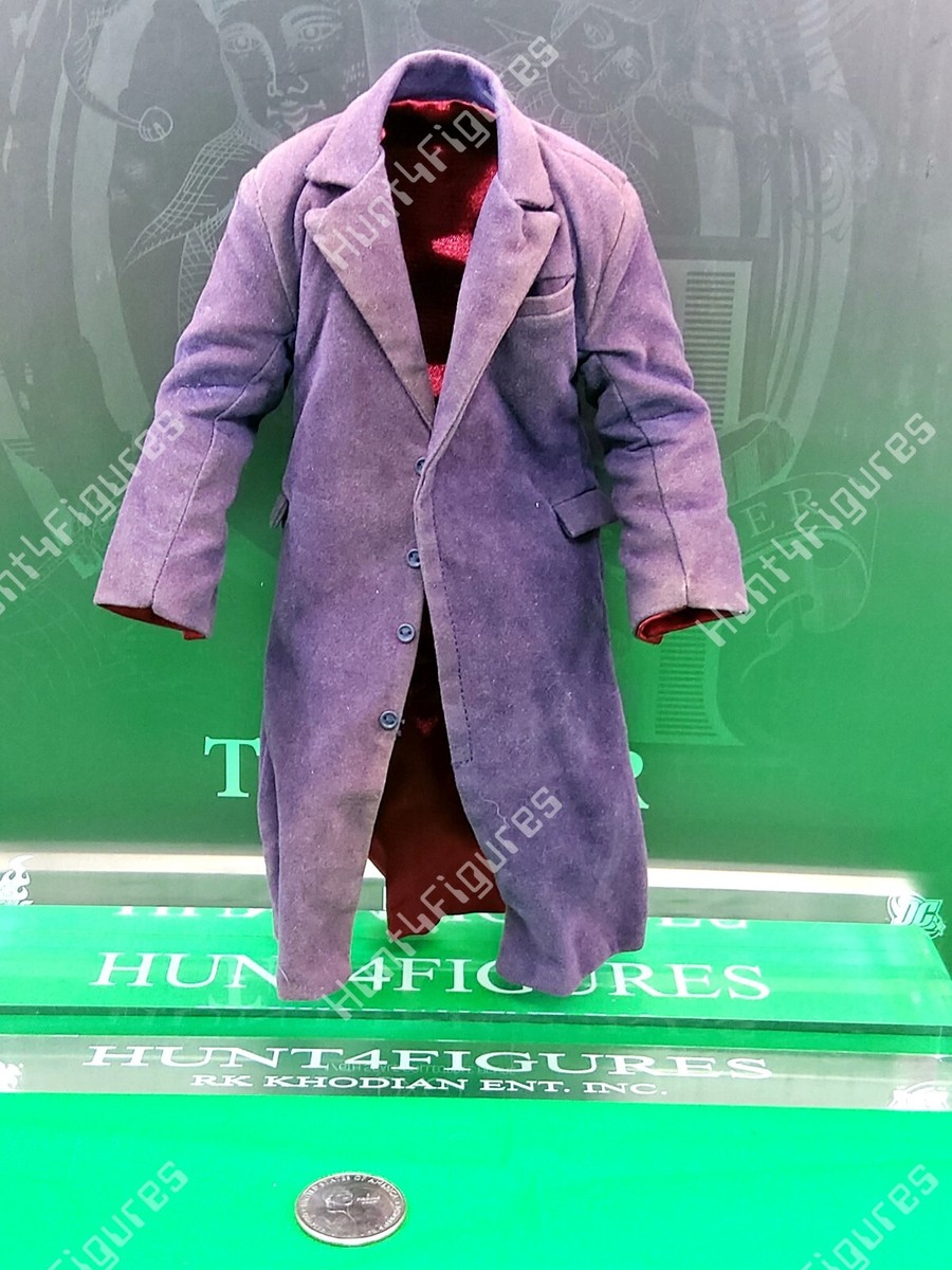 Hot Toys DX01 Batman 1/6 Joker action figure's Genuine Long Purple