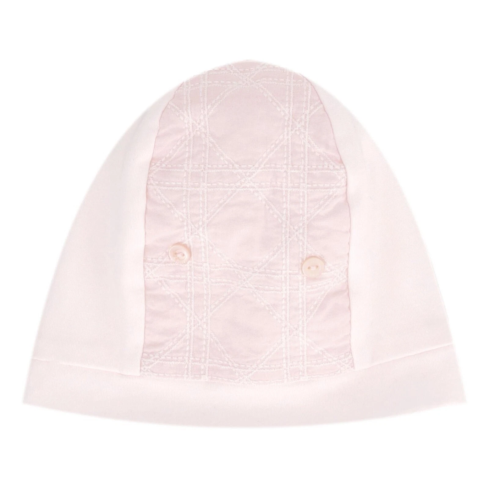 Chapeau coton Dior bébé fille