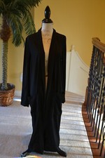 Leith Black Long Cardigan Sz. S - Nwt