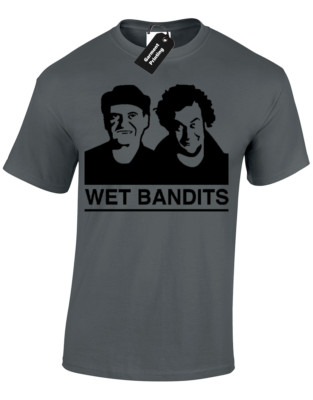 WET BANDITS HERREN T-SHIRT NEUHEIT FILM ZITAT KLEBRIG NEW YORK HARRY MARV S - 5XL
