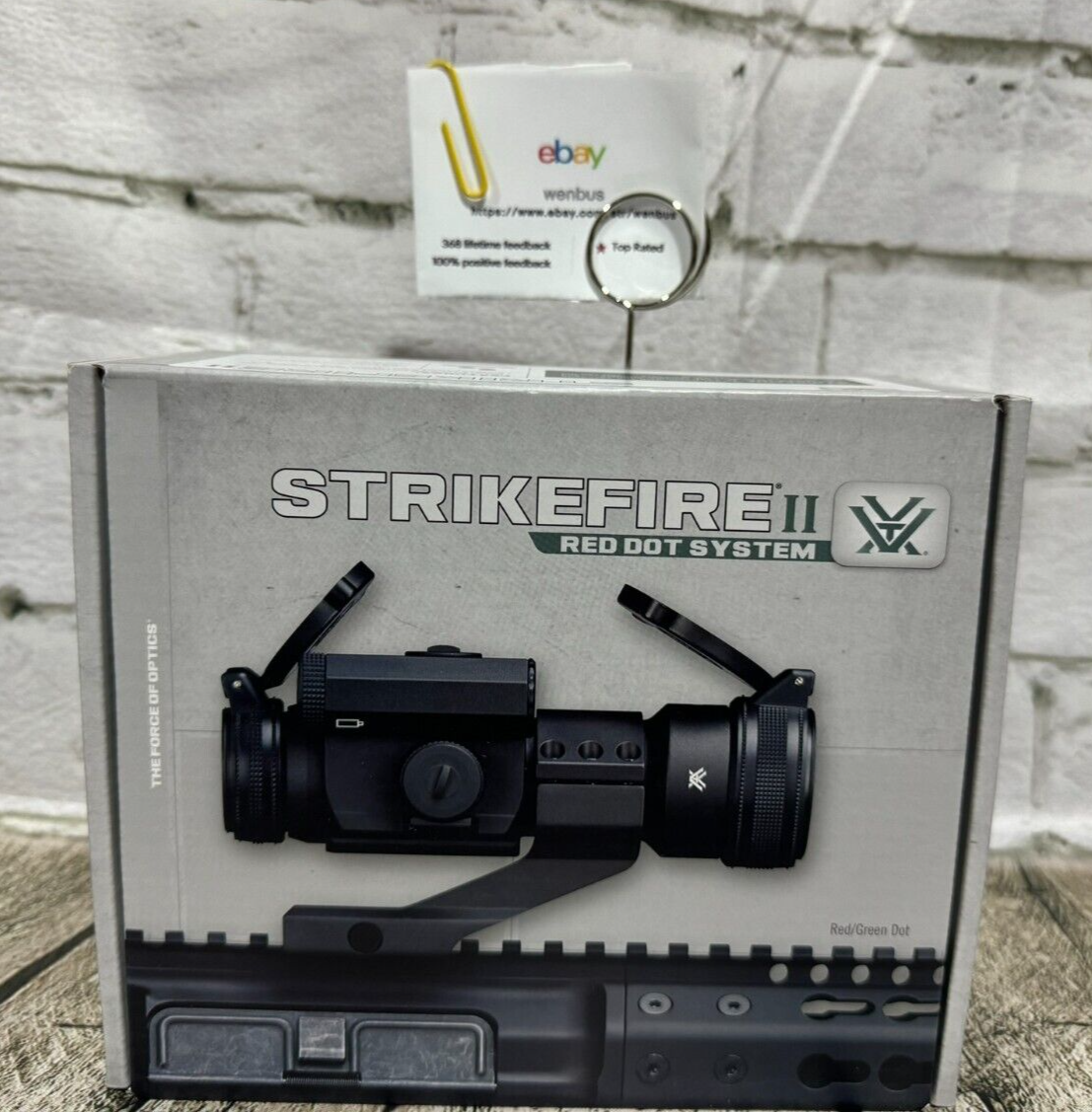 実物 Vortex Strikefire II ドットサイト VORTEX STRIKEFIRE II RED DOT SIGHT 1X30MM 4 MOA RED/GREEN DOT - SF