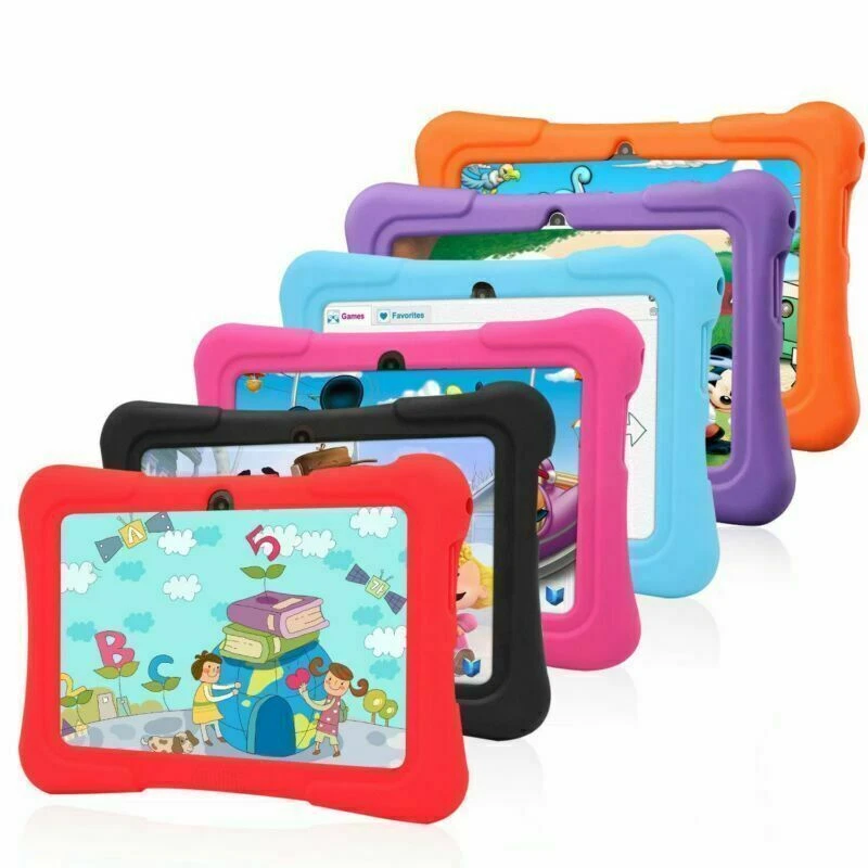 2024 Kids Tablet PC 7" 8GB Android HD WiFi Quad Core For Children Kids Study - Image 3 of 4