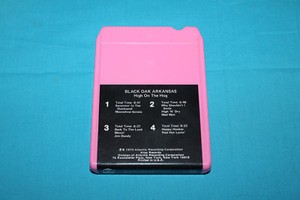 BLACK-OAK-ARKANSAS-8-Track-Tape-High-on-the-Hog-1973-Classic-Rock