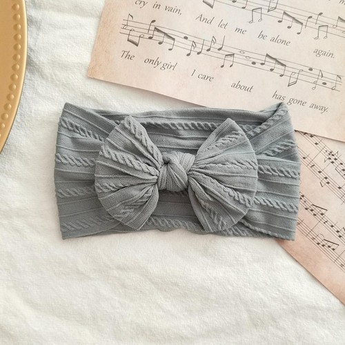 Lovely Newborn Baby Headband for Girls Elastic Knit Children Turban Baby Bows So - Picture 39 of 53