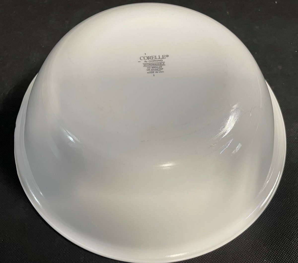 Vintage Solid White Corelle Corning Ware 10 Inch Serving Bowl | eBay