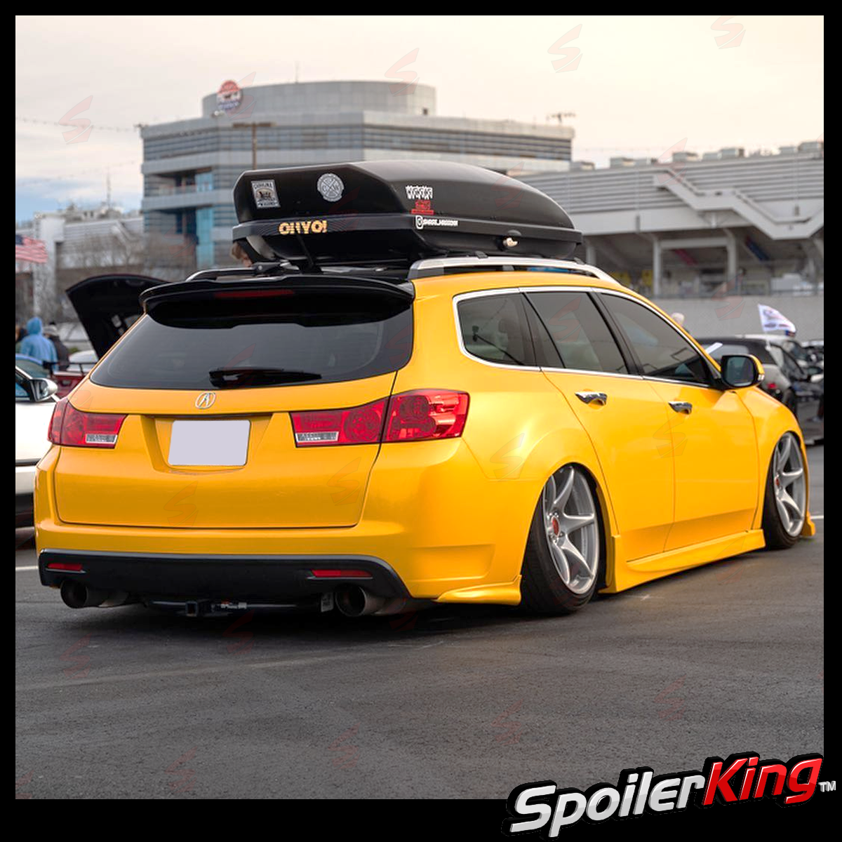 SpoilerKing Alerón De Techo Trasero Adicional  284KC Compatible Con K 250554