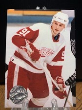 1991-92 Pro Set Platinum Sergei Fedorov #30 Detroit Red Wings
