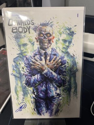 Regarding The Matter Of Oswald's Body #1 SIGNED Johnny Desjardins..NO COA.. NM+