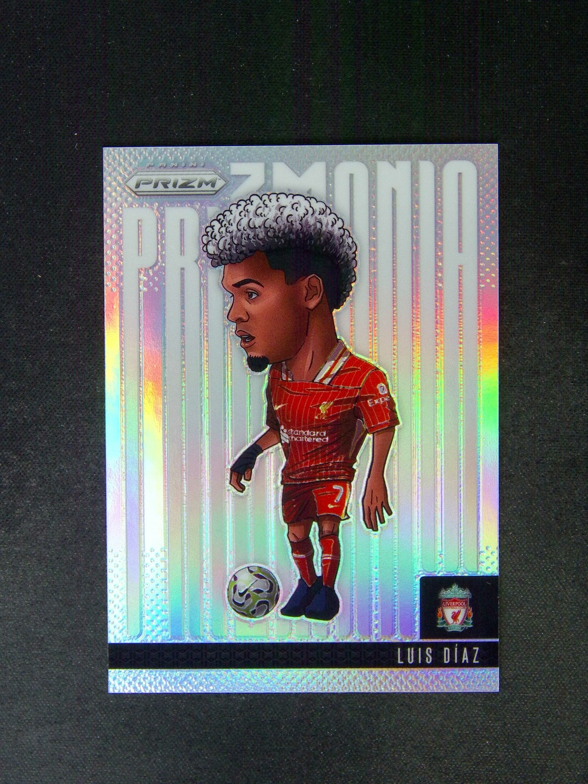 2024-25 Panini Prizm Premier League Luis Diaz #10 Prizmania Case Hit SSP
