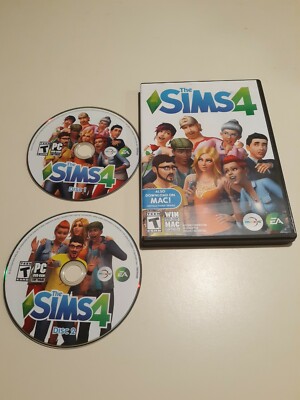 The Sims 4 PC & Mac Computer 2 Discs Complete With Key code