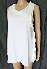 PHILLIP LIM Designer Top, S, white, cotton/silk, NWT 340