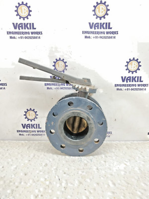 FLANGE TYPE BUTTERFLY VALVE DN-80 PN-16