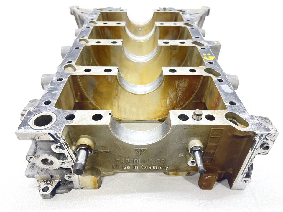 2010–2016 PPORSCHE PANAMERA CAYENNE 4,8 Л V8 НИЖНИЙ БЛОК ДВИГАТЕЛЯ 948101113CR OEM - Изображение 3 из 4