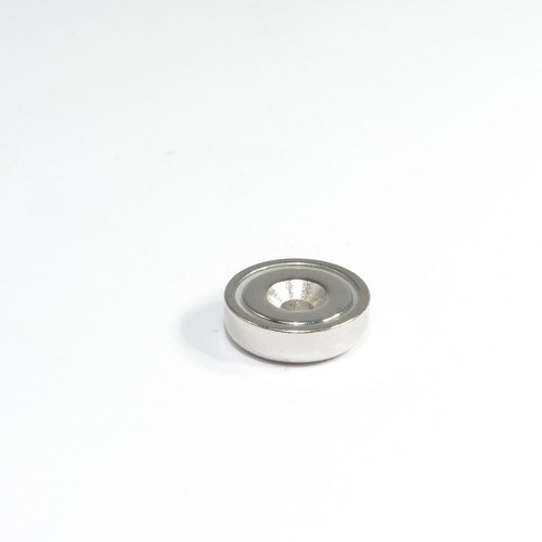 6x Neodym Magnete mit Loch Bohrung Senkung 16mm 6KG zum schrauben Scheibe Rund - Bild 2 von 5