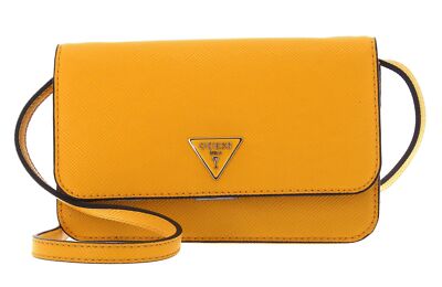 GUESS ECO Alexie SLG Phone Crossbody Umhängetasche Tasche Mustard Neu