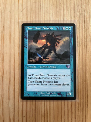 MTG Magic 1x TIMESHIFTED True-Name Nemesis (Time Spiral Remastered) M/NM Eng