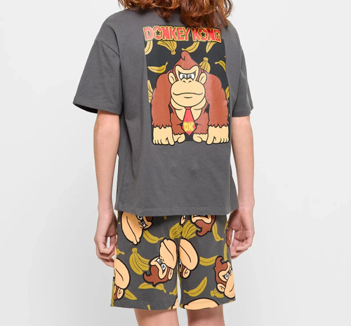 Boys size 7 DONKEY KONG summer pyjamas COTTON pjs Target NEW - Picture 3 of 5