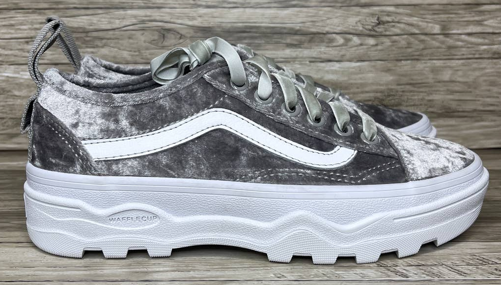 VANS★CRUSHED VELVET SENTRY OLD SKOOL WC★ベルベット Vans Old Skool Crushed Velvet Sentry Hi WC Skate Shoes