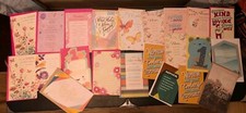Lot of 22 Birthday Greeting Cards w/ Envelopes Family Mom Baby 1st Mixed Cards-F