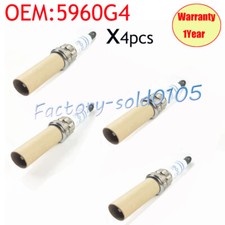 4Pcs Spark Plug For Peugeot 208 308 For Citroen C3 C4 C5 DS5 DS4 DS3 1.6T 5960G4