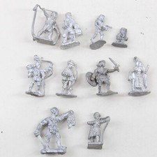 D D Dungeons Dragons Metal Miniatures RPG Grenadier 70's 80's Lot of 10 A30