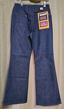 NOS VINTAGE Maverick Flare Western Slim Jeans Bell Bottom Scovill VTG Grail