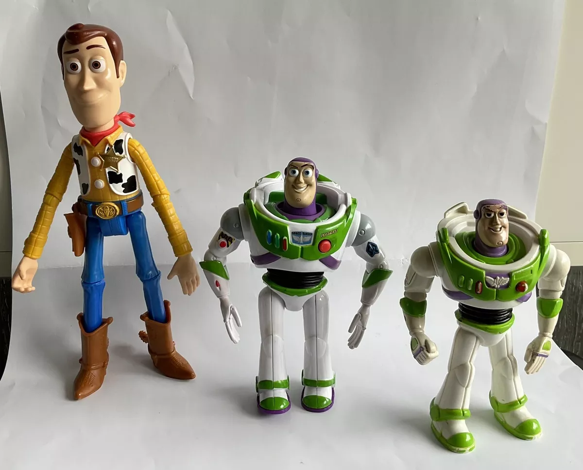 Figurines d'action Disney Pixar Toy Story 4 Buzz l'éclair Woody