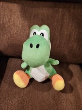 Super Mario Green Yoshi 7" Plush All Star Collection Little Buddy Sanei Nintendo
