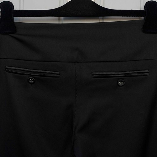 Pantalone donna Patrizia Pepe Nero Fascia Raso Taglia 40 - Foto 4 di 5