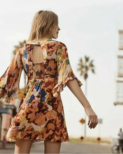 Anthropologie Maeve Deloria Printed 