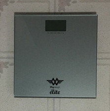 My Weigh Elite Series Bathroom Body Weight Scale - 400 lb - Light Up Screen