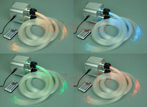 Kit de luz de fibra óptica Twinkle Star romántico dormitorio hágalo usted mismo estrella techo luz de noche - Imagen 3 de 8