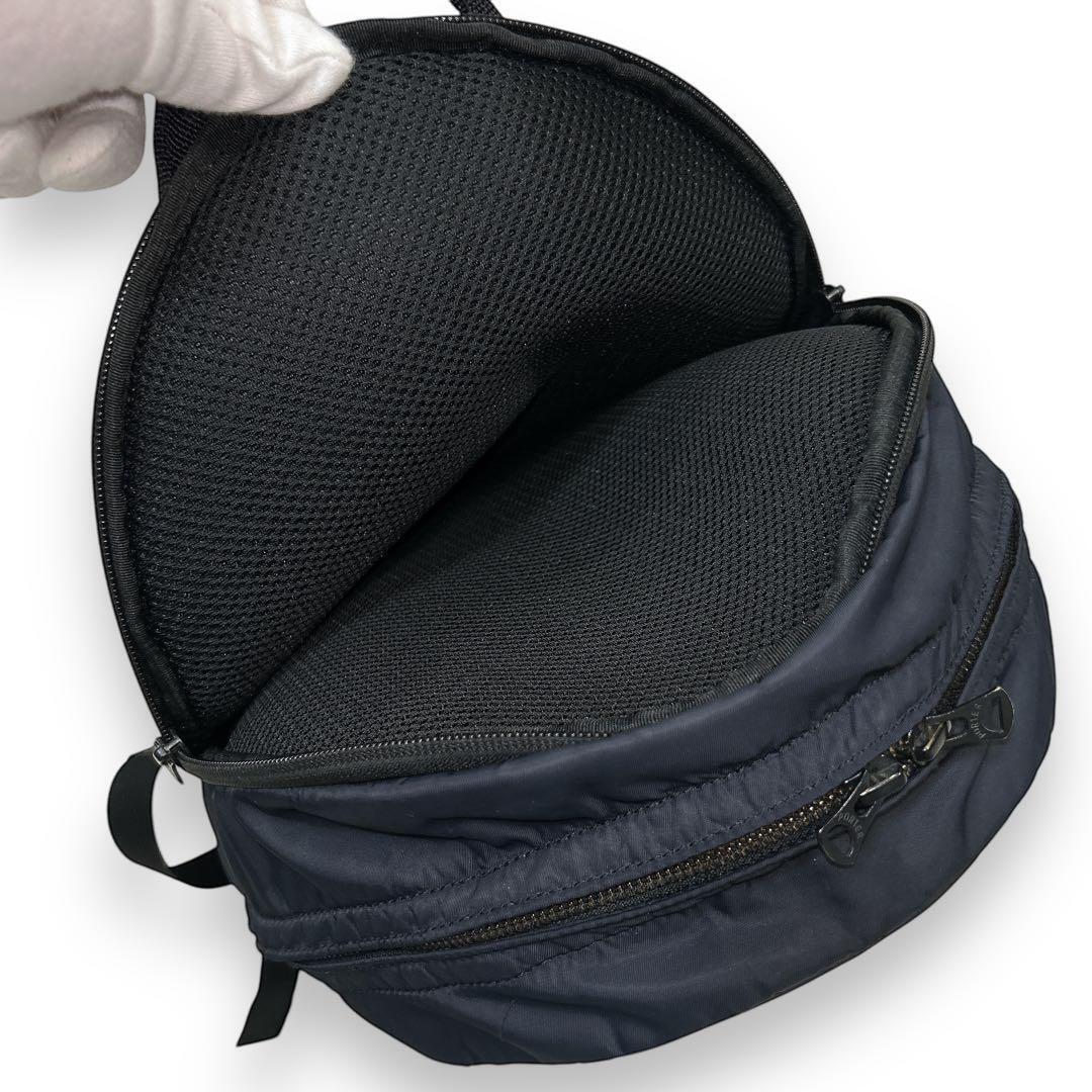 PORTER MUG Navy Backpack Two-Layer Lightweight PORTER MUG Navy Backpack Two-Layer Lightweight