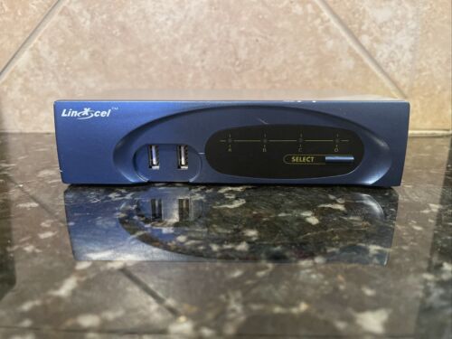 Lin X Cel 4 Port USB Switch Interface US-146A Linxcel - Picture 1 of 7