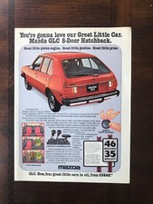 1978 vintage original print ad Mazda GLC 5-door Hatchback
