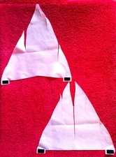 FLAME LIGHT SILK REPLACEMENT SET Visual Effects  VULCAN V0-104, V0-103 fake fire