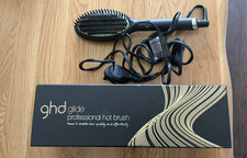 Cepillo caliente profesional GHD Glide - Cepillo para alisar el cabello | Negro | Excelente estado